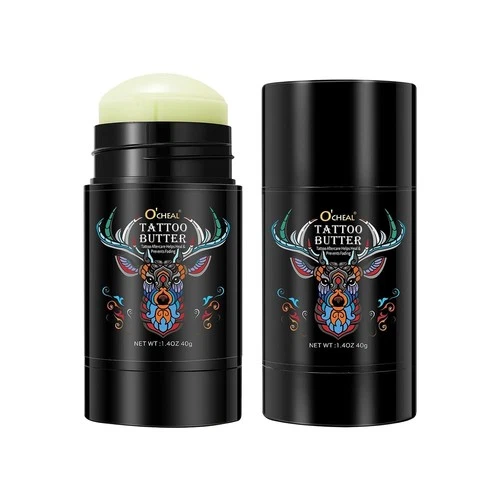 Tattoo Aftercare Butter Balm,Natural Organic Tattoo Cream Moisturizer for Old &  - product listing photo