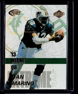 1999 Collector's Edge Fury #E9 Dan Marino Extreme Team