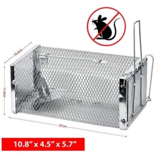 USA Mouse Trap Rat Trap Rodent Trap Live Catch Cages - Easy to Set Up and Reuse