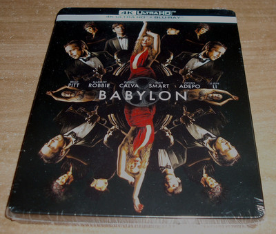 BABYLON Steelbook 4K Ultra HD + Blu-ray + Blu-ray Extras New Sealed Drama