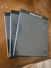 4k 3 Disc Replacement Case, Blu-Ray Media Storage, Very Good Condition!