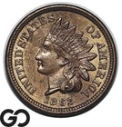 1862 Indian Head Cent Penny, Tougher Civil War Date