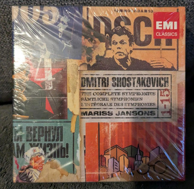 Mariss Jansons The Complete Dmitri Shostakovich Symphonies New Sealed