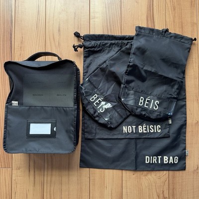 BEIS Lot Luggage Packing Cube, 2 Roll Up or Shoe Bags, 2 Drawstring Bags Lot 5