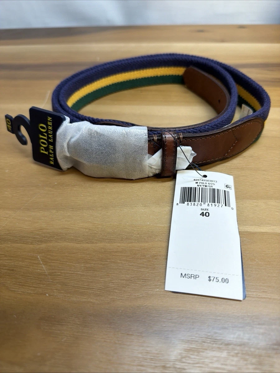 POLO RALPH LAUREN スライディング ベルト ralph lauren striped belt products for sale | eBay