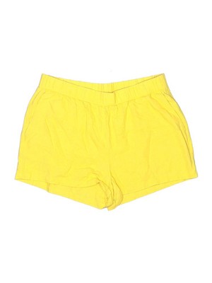 Vero Moda Women Yellow Athletic Shorts L