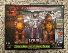 Five Nights At Freddy’s Endo Series Classic Freddy + Withered Figure Jazwares