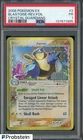2006 Pokemon EX Crystal Guardians #2 Blastoise Reverse Foil PSA 1 PR