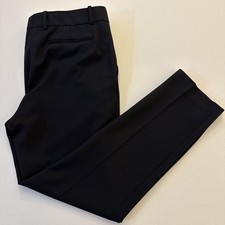 everlane women's Black Dress Pants Size 10 95% Wool Tapered Leg Pockets NWOT