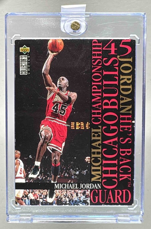 Michael Jordan He's Back Reprints - Michael Jordan Cards