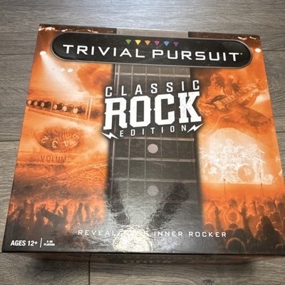 Hasbro USAopoly Trivial Pursuit Classic Rock Edition Board Game 12+ Customized