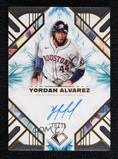 2025 Topps Diamond Icons Auto Blue 10/15 Yordan Alvarez #AC-YA Auto 1az7