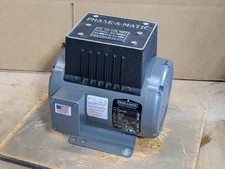 Phase-A-Matic Rotary Phase Converter 3 HP 208-230v CNC PAC-3