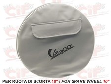 COPRIRUOTA SCORTA 10" CIF SIMILPELLE CON TASCA PIAGGIO VESPA