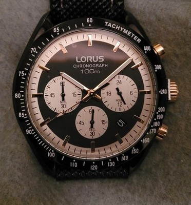 Seiko Lorus Chronograph, sehr markante Optik