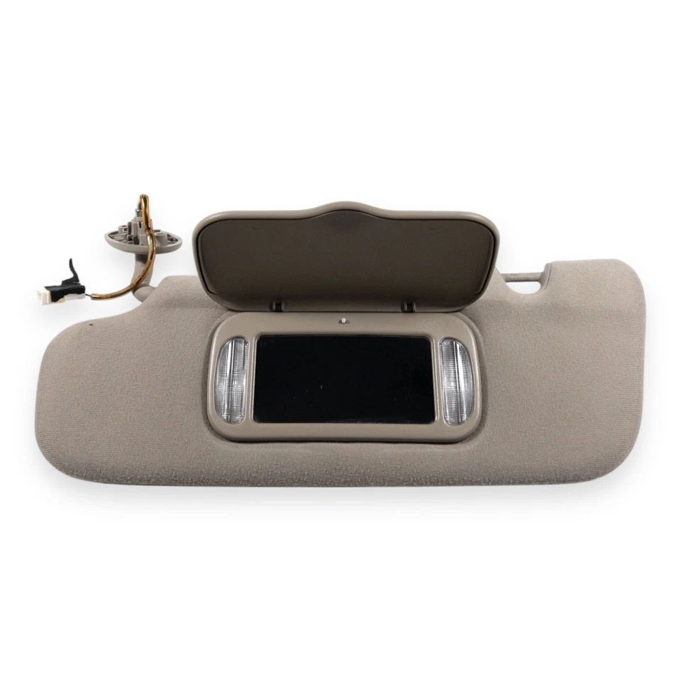 Jeep Liberty 2002-2003 conductor lado izquierdo parasol iluminado Foto 4 de 4