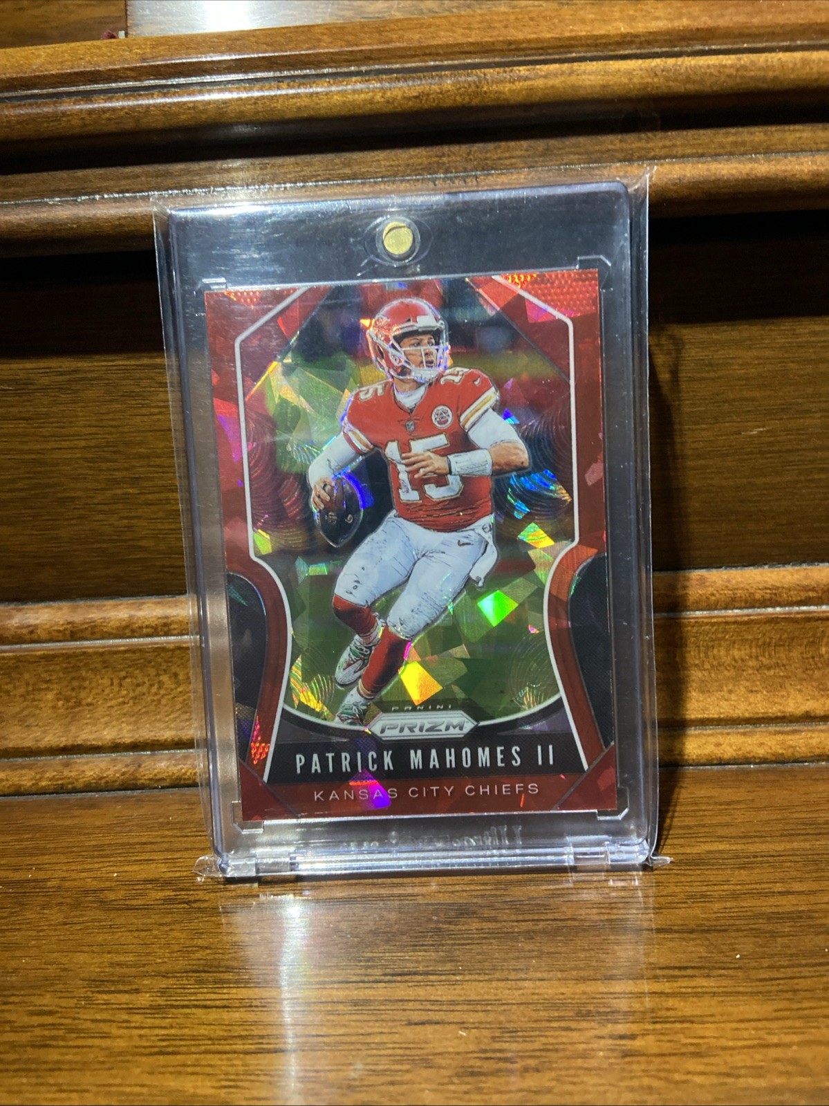 2019 Panini Prizm - Patrick Mahomes II #210 Red Ice Prizm
