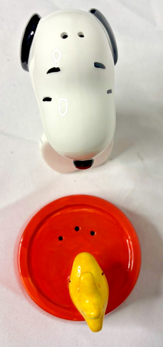 Peanuts Collection Snoopy & Woodstock Salt And Pepper Shakers - Treasure Craft