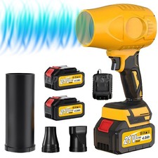 Turbo Blower Fan Cordless Super Power Air Duster For Car Drying Cleaning USA