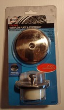 DANCO 2.75in Lift and Turn Bath Tub Drain Trim Kit with Overflow in Chrome 89239