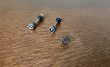 Vintage Aurora AFX Magnatraction Axles w/Five Spoke Wheels  NOS Crown Gear