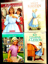Lot of 4 American Girl Kirsten Nellie Kit Age7 Historical Fiction Book PB