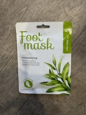 CVS Foot Mask Tea Tree Oil Moisturizing. One Pair Slip On Booties. Free Ship