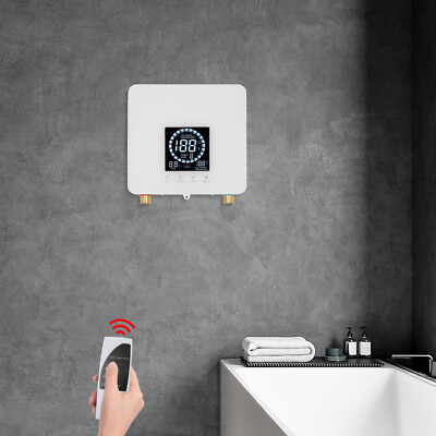 WATER HEATER, INSTANT ELECTRIC WATER HEATER, WATER HEATER WITH LED DISPLAY