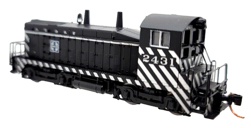 N Life-Like 7854 AT&SF SW9/1200 Diesel Switcher #2431 (Tested) knuckle cplrs - Picture 3 of 11
