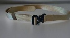 TACTICAL Belt Coyote Tan Nylon FIRST RESPONDER Heavy Duty Quick Release Buckle