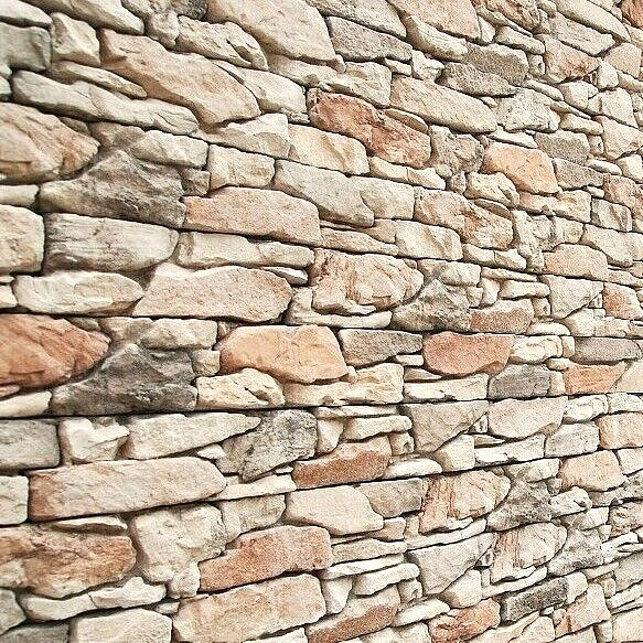 DRYSTONE STACKED SAMPLE  - Stacked Stone Cladding for External & Internal Walls,