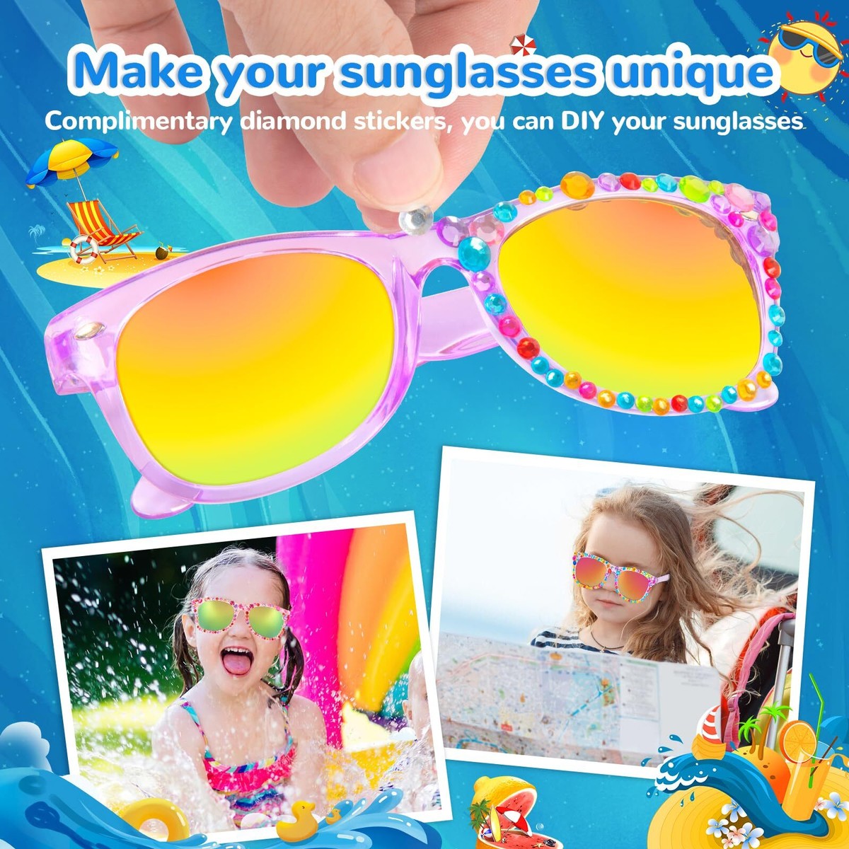 Sanrio Birthday Decorations Kids Sunglasses Bulk Party Favors For