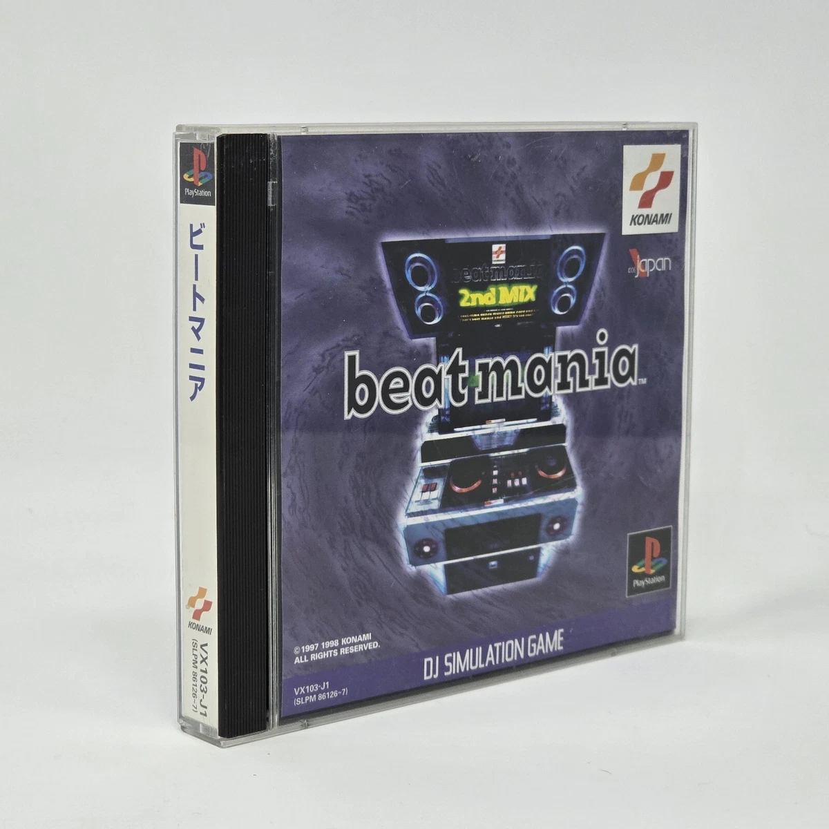 Jeu PS1 BEATMANIA - Version NTSC-Japon (JAP) - Complet, Bon état Général