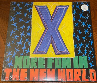 RARE 1983/2023 X MORE FUN IN THE NEW WORLD 1/500 GOLD VINYL 40th ANNIV PUNK KBD