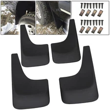 4 Pcs Mud Guards Splash Flaps For 01-14 2007 2013 Chevy Silverado 1500 2500 3500