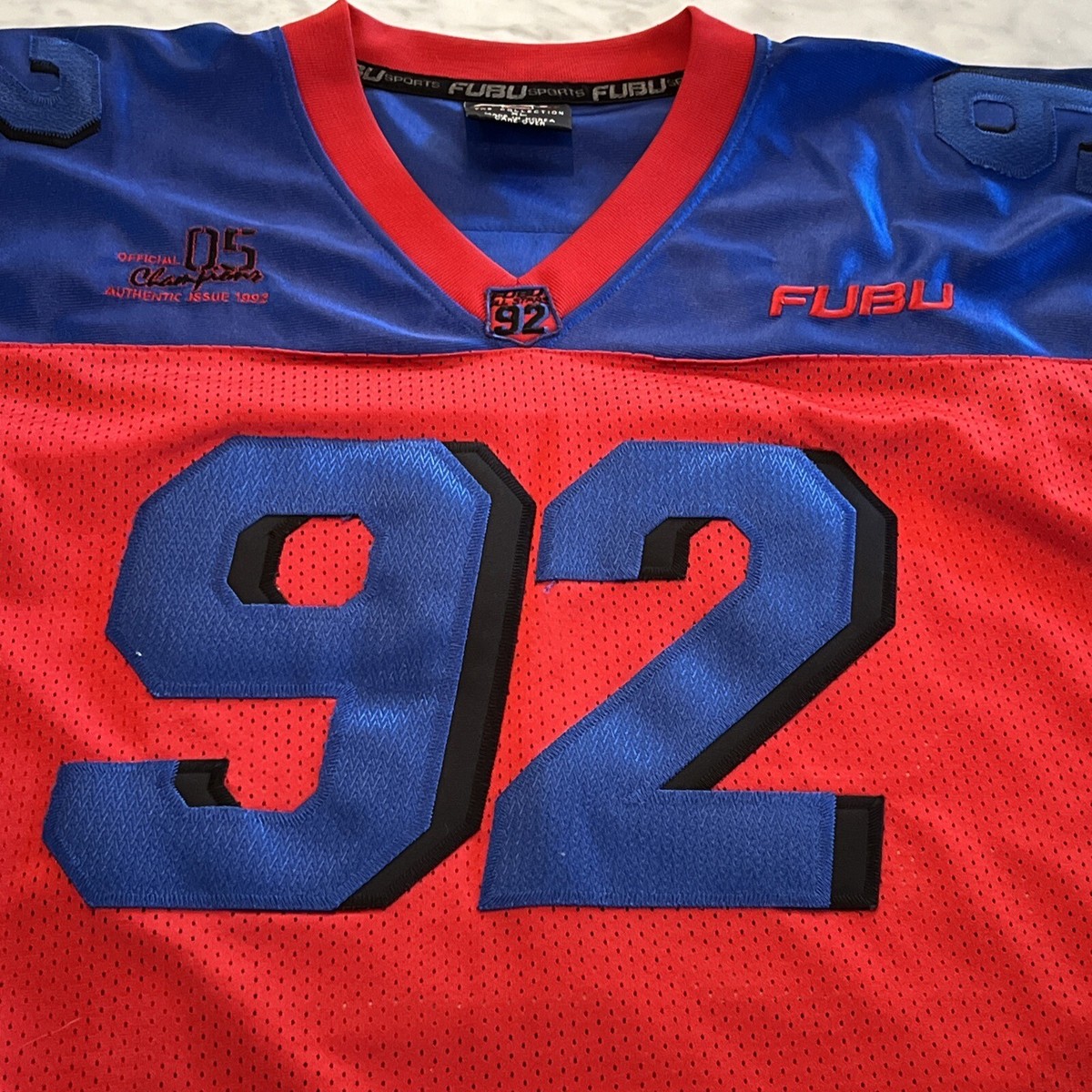 FUBU アメリカンフットボールシャツ XL 05 FUBU アメリカンフットボールシャツ XL 05