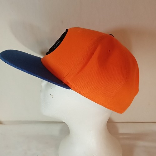 Dragon Ball Z Hat Anime Animation Blue Orange Snapback Adjustable - Picture 3 of 8
