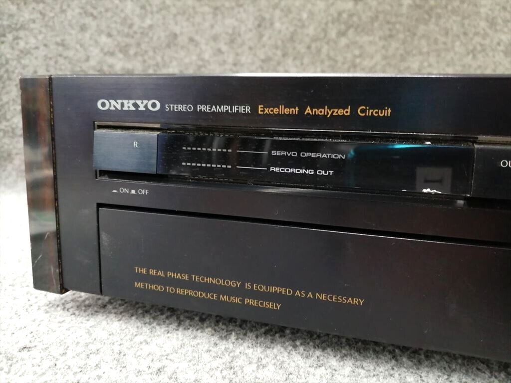Junk Not Working Onkyo Integra P308 Stereo Premain Amplifier eBay