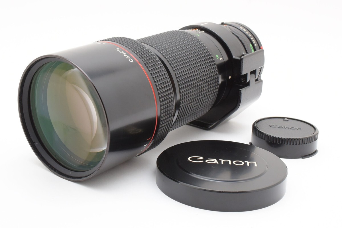 キヤノン CANON NEW FD 300mm F4 L MINT+++】 Canon New FD NFD 300mm f4 L MF Telephoto Lens For