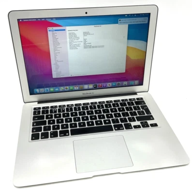 Apple MacBook Air A1466 2017 Intel Core i5 8 GB RAM 256GB SSD MacOS Big Slur