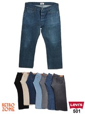 LEVI LEVIS 501 JEANS DENIM MENS GRADE A W34 W36 W38 W40 W42 W44 W46-1