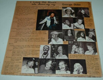 Vintage Vinyl George Duke I Love The Blues She Heard My Cry MPS