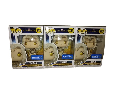Funko Pop Eternals Thena 743 Disney Marvel Walmart Exclusive New Vinyl Figure Ebay