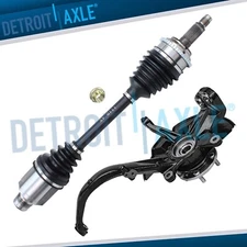 Front Right Steering Knuckle Wheel Bearing Hub Axle Shaft for Fusion Milan MKZ