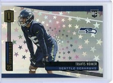 2019 Panini Unparalleled Travis Homer Seattle Seahawks Rookie Astral 023/200