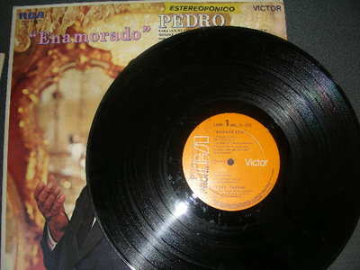 RARE PROMO Import LP '' Pedro Vargas ''Enamorado'' RCA VG 