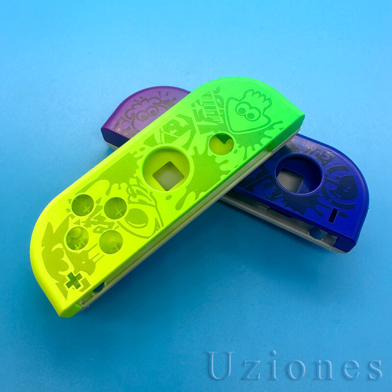 Housing Shell Case & Buttons For Nintendo Switch Joy-Con DIY Splatoon 3 Theme