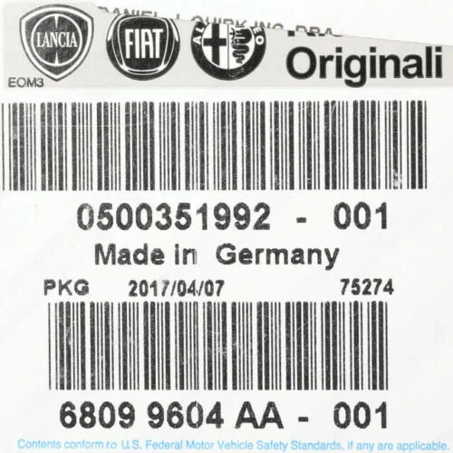 14-17 RAM PROMASTER 1500 2500 3500 DIESEL BUJÍA INCANDESCENTE OEM NUEVO MOPAR 68419473AA Foto 3 de 3
