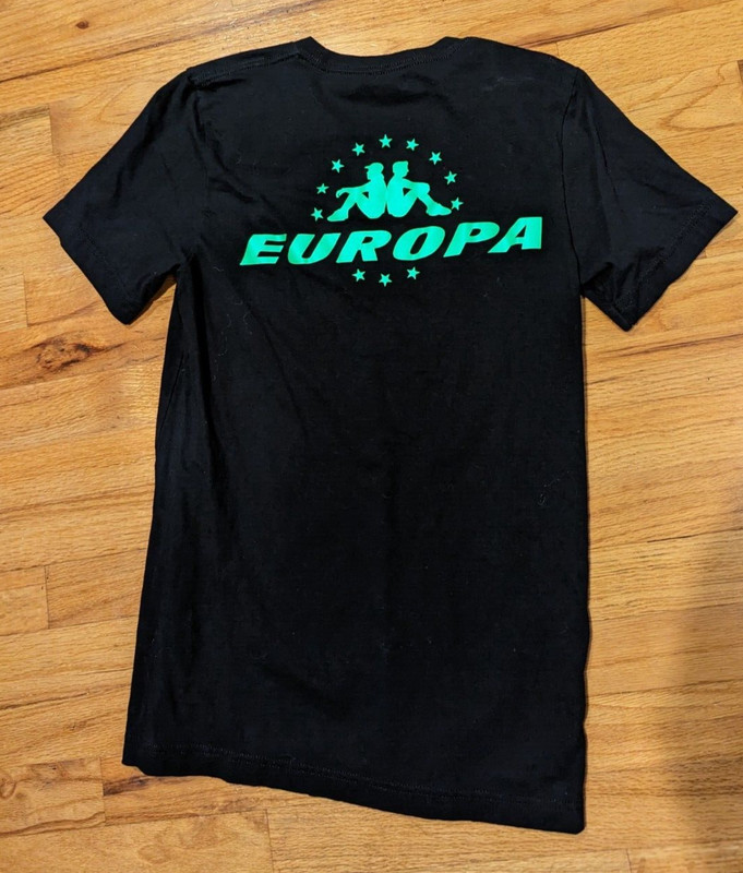 Europa shirt DJ Jax Jones Martin Solveig Size S
