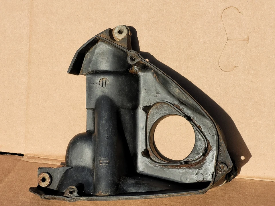 Yamaha IT175 IT 175 1977 1978 1979 caja de aire interior Foto 2 de 4